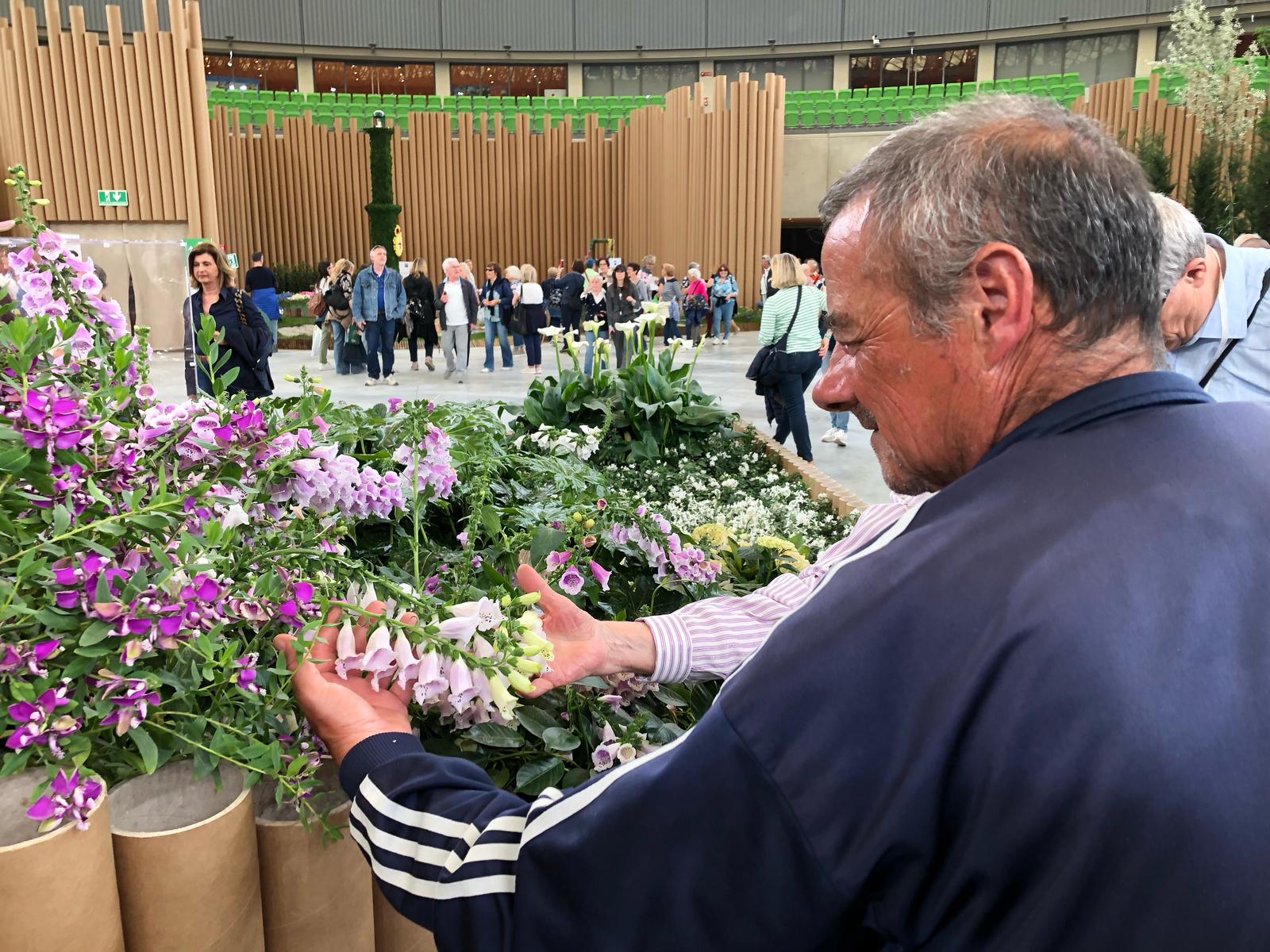 Percorso sensoriale Euroflora 2025: toccare i fiori